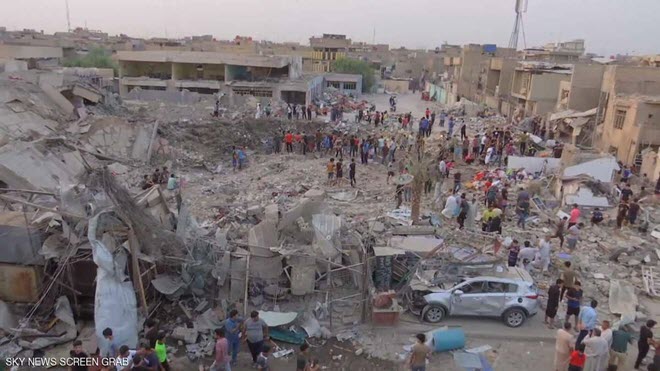 العراق: أوامر باعتقال 20 في تفجير بمعقل الصدر ببغداد