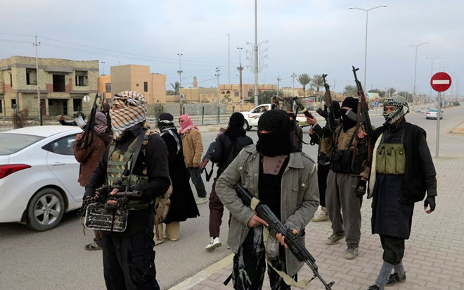 مسلحو جماعة "داعش" الارهابية