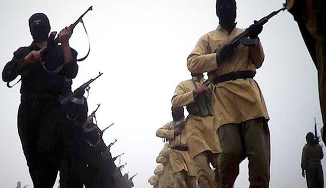 مسلحين من جماعة داعش الارهابية