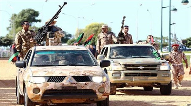 قوات من الجيش الليبي الوطني