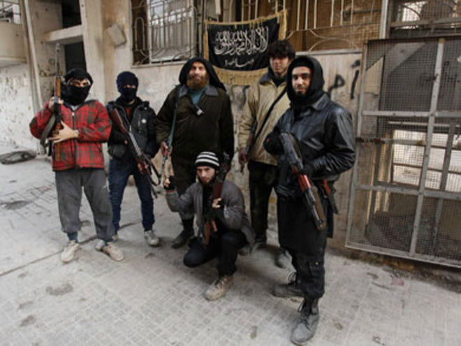 مقاتلون من جبهة النصرة في حلب