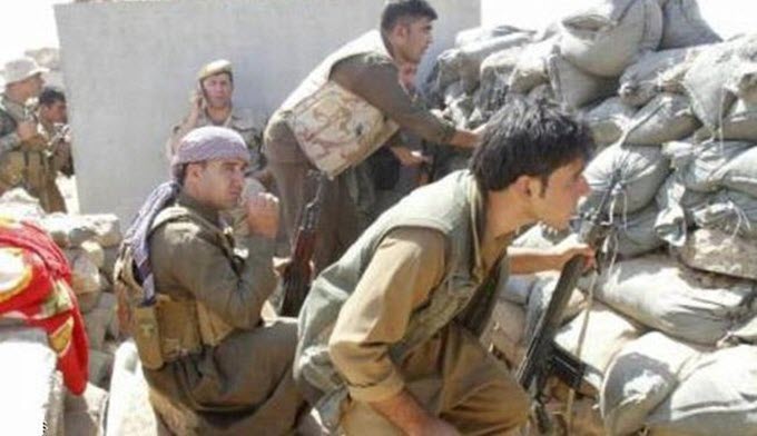 المقاتلون الاكراد في مدينة عين العرب السورية