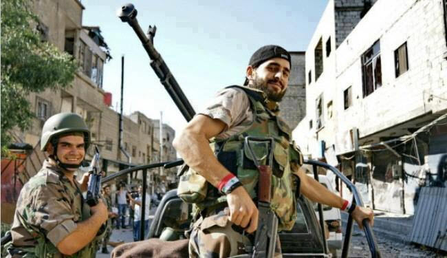 قوات الجيش العربي السوري  تسيطر على بلدة في ريف دمشق