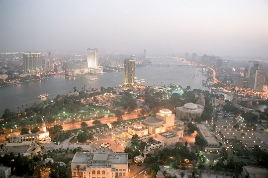 Cairo, evening view